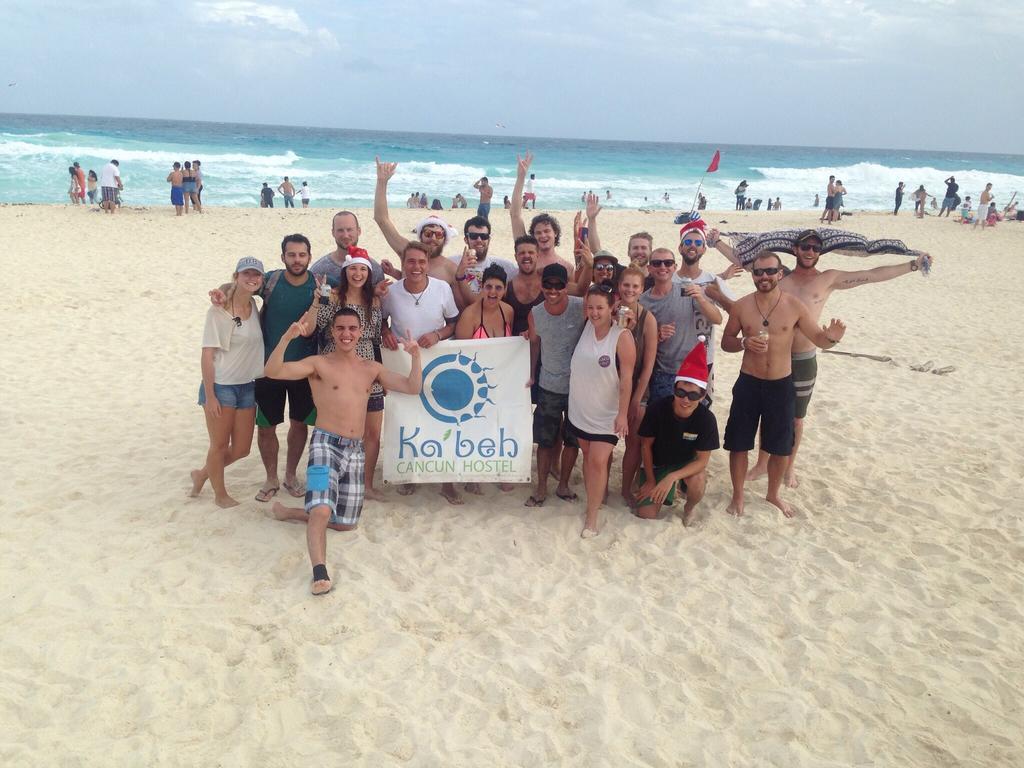 Hostel Ka Beh Cancún Exteriör bild